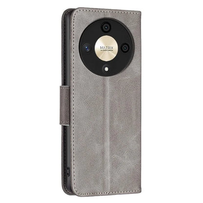 For Honor X9b 5G / Magic6 Lite 5G Case Solid Color Leather Wallet Phone Cover