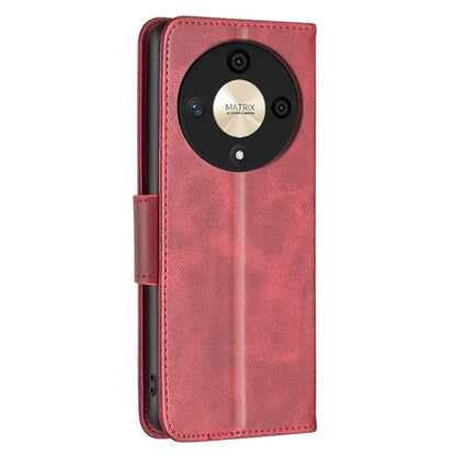 For Honor X9b 5G / Magic6 Lite 5G Case Solid Color Leather Wallet Phone Cover