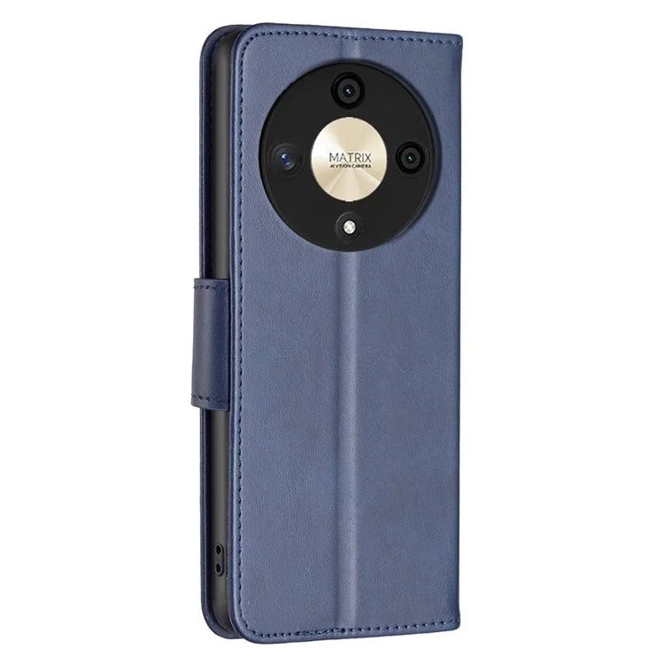 For Honor X9b 5G / Magic6 Lite 5G Case Solid Color Leather Wallet Phone Cover