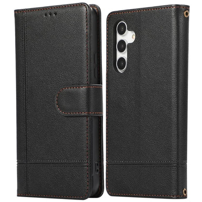 For Samsung Galaxy A54 5G Cell Phone Case Built-in Mirror PU Leather Wallet Stand Anti-drop Cover