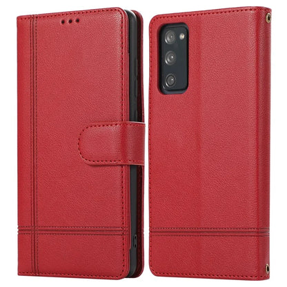 For Samsung Galaxy S20 FE 4G / S20 FE 5G / S20 Lite / S20 FE 2022 Case Leather Wallet Phone Cover with Mirror