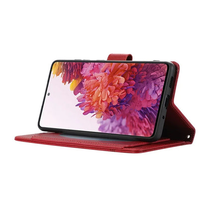 For Samsung Galaxy S20 FE 4G / S20 FE 5G / S20 Lite / S20 FE 2022 Case Leather Wallet Phone Cover with Mirror