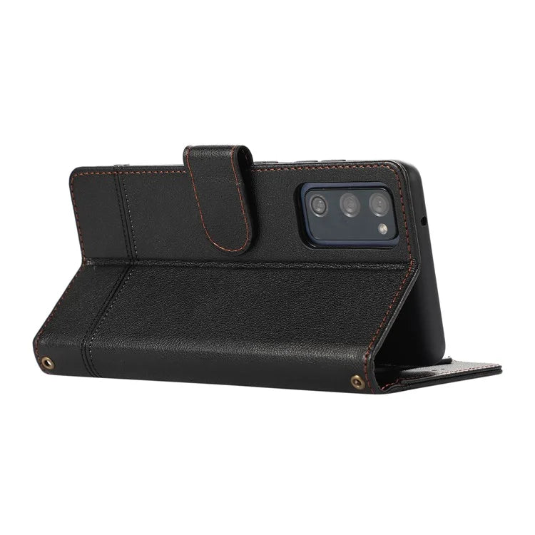 For Samsung Galaxy S20 FE 4G / S20 FE 5G / S20 Lite / S20 FE 2022 Case Leather Wallet Phone Cover with Mirror