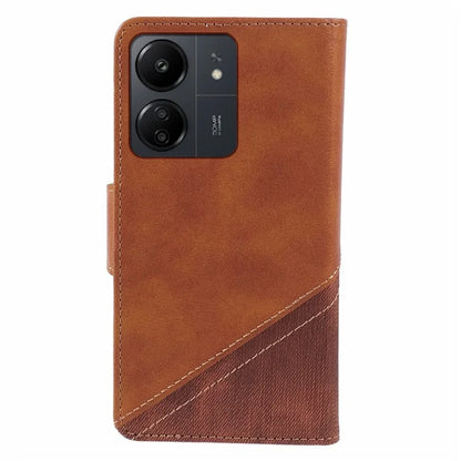 For Xiaomi Redmi 13C 4G / Poco C65 4G Phone Case Dustproof TPU+PU Leather Mobile Cover Shell Wallet