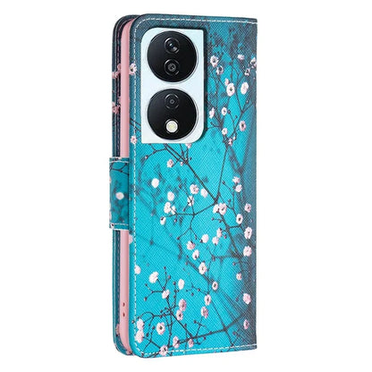 For Honor X7b 4G PU Leather Magnetic Flip Cover Pattern Wallet Phone Case
