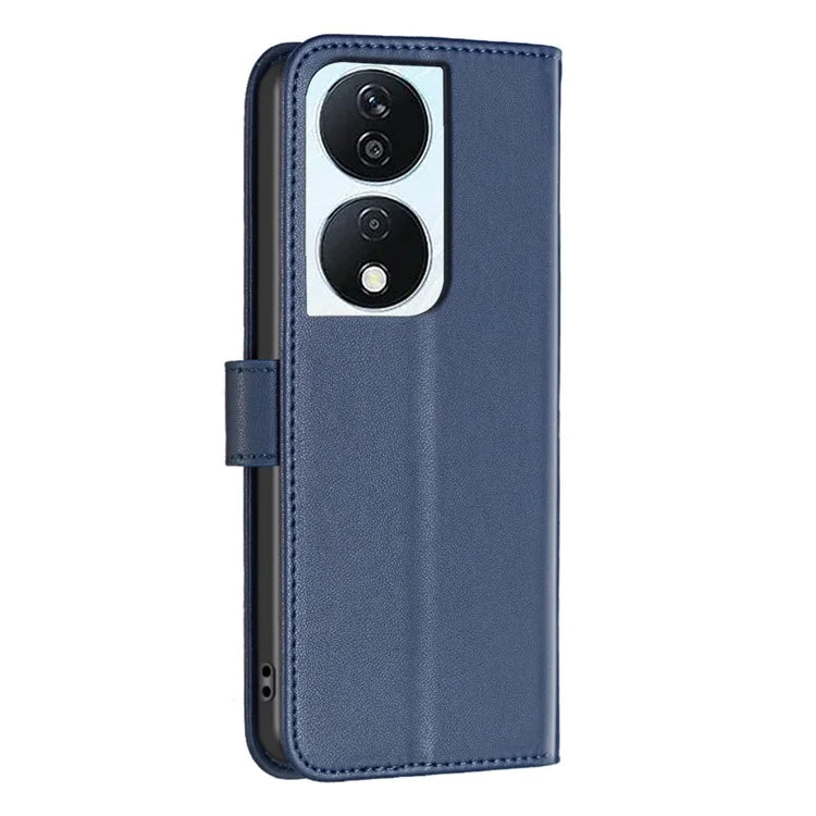 BINFEN COLOR BF17 For Honor X7b 4G Phone Case PU Leather Phone Wallet Cover