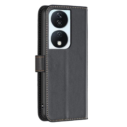 BINFEN COLOR BF17 For Honor X7b 4G Phone Case PU Leather Phone Wallet Cover