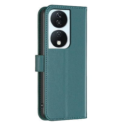 BINFEN COLOR BF17 For Honor X7b 4G Phone Case PU Leather Phone Wallet Cover