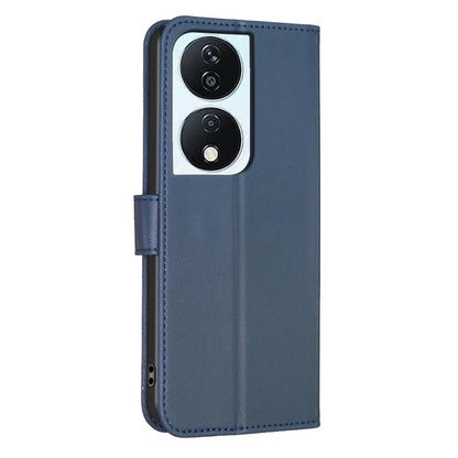 For Honor X7b 4G Wallet Leather Case Clover Pattern Flip Phone Cover