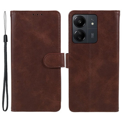 Magnetic Phone Case for Xiaomi Redmi 13C 4G / Poco C65 4G PU Leather Wallet Stand Cover