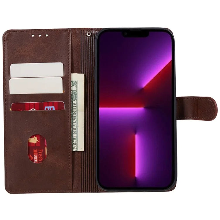 Magnetic Phone Case for Xiaomi Redmi 13C 4G / Poco C65 4G PU Leather Wallet Stand Cover