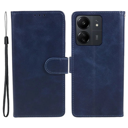 Magnetic Phone Case for Xiaomi Redmi 13C 4G / Poco C65 4G PU Leather Wallet Stand Cover