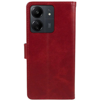 Magnetic Phone Case for Xiaomi Redmi 13C 4G / Poco C65 4G PU Leather Wallet Stand Cover