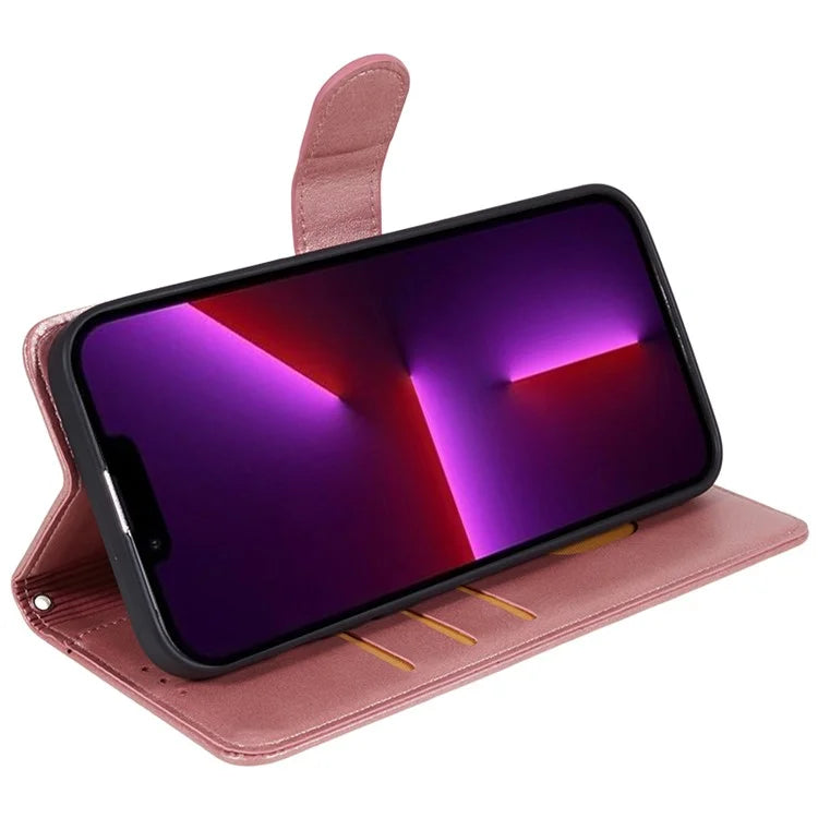Magnetic Phone Case for Xiaomi Redmi 13C 4G / Poco C65 4G PU Leather Wallet Stand Cover