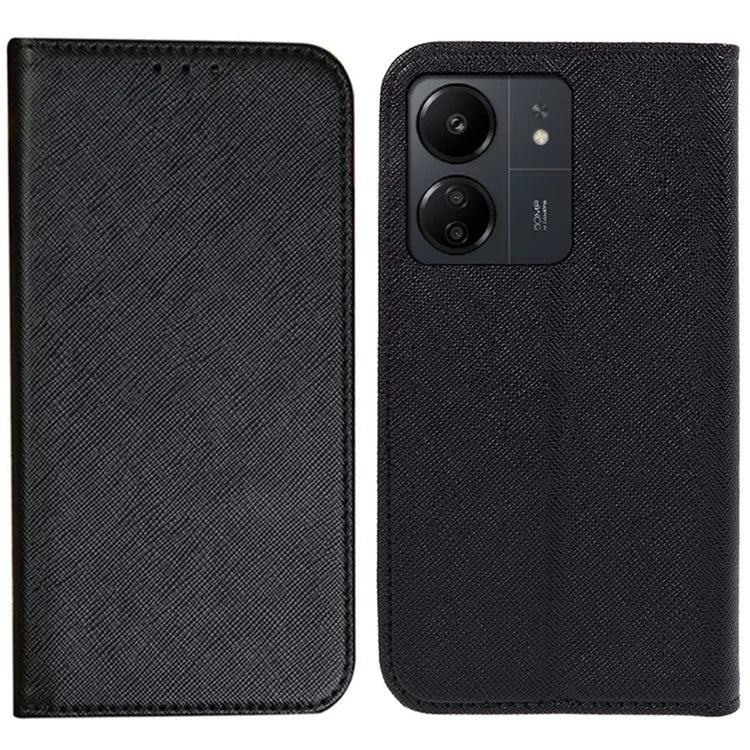 For Xiaomi Redmi 13C 4G / Poco C65 4G Cell Phone Case Magnetic Flip Stand Wallet Shockproof Cover