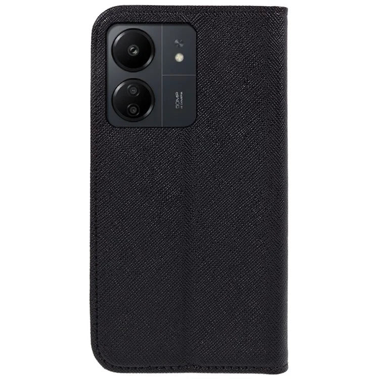 For Xiaomi Redmi 13C 4G / Poco C65 4G Cell Phone Case Magnetic Flip Stand Wallet Shockproof Cover