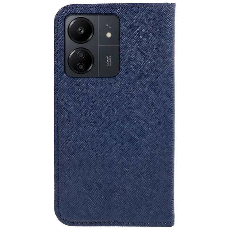For Xiaomi Redmi 13C 4G / Poco C65 4G Cell Phone Case Magnetic Flip Stand Wallet Shockproof Cover