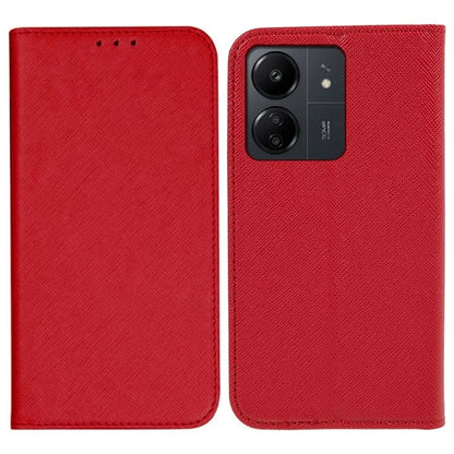 For Xiaomi Redmi 13C 4G / Poco C65 4G Cell Phone Case Magnetic Flip Stand Wallet Shockproof Cover