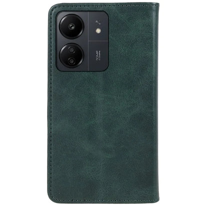 For Xiaomi Redmi 13C 4G / Poco C65 4G Cell Phone Case Calf Texture PU Leather Stand Anti-drop Cover