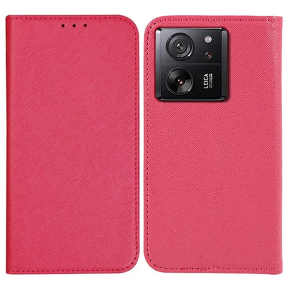 For Xiaomi 13T / 13T Pro / Redmi K60 Ultra Case PU Leather Wallet Support Stand Drop-proof Cover