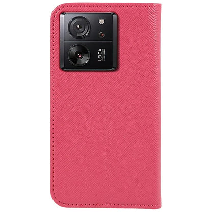 For Xiaomi 13T / 13T Pro / Redmi K60 Ultra Case PU Leather Wallet Support Stand Drop-proof Cover