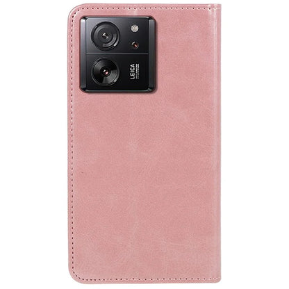 For Xiaomi 13T / 13T Pro / Redmi K60 Ultra Cell Phone Case PU Leather Shockproof Cover with Wallet