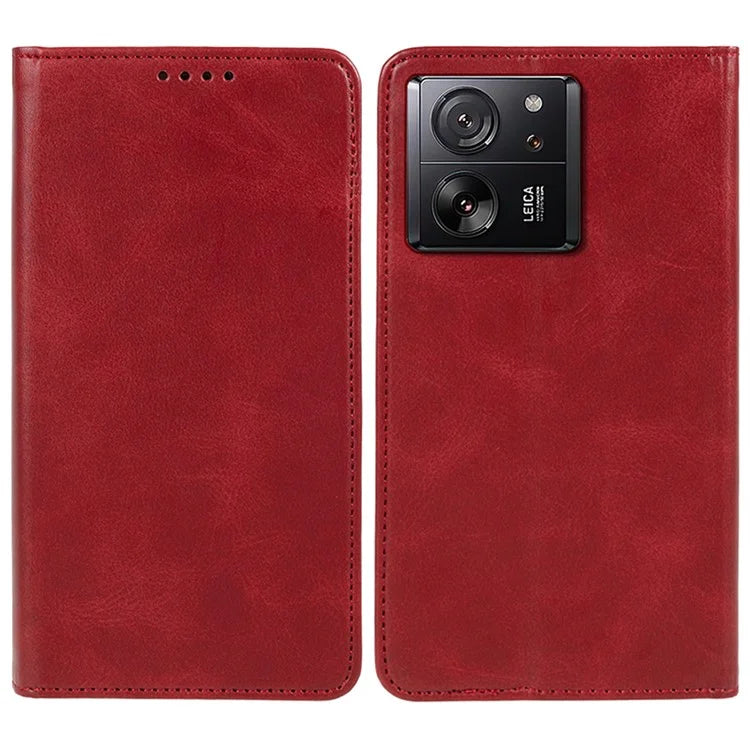 For Xiaomi 13T / 13T Pro / Redmi K60 Ultra Cell Phone Case PU Leather Shockproof Cover with Wallet