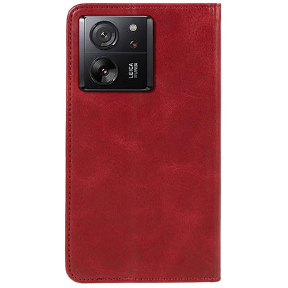For Xiaomi 13T / 13T Pro / Redmi K60 Ultra Cell Phone Case PU Leather Shockproof Cover with Wallet