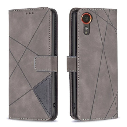 BINFEN COLOR BF05 For Samsung Galaxy Xcover 7 Leather Case Wallet Cover Folding Stand