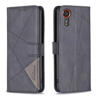 BINFEN COLOR BF05 For Samsung Galaxy Xcover 7 Leather Case Wallet Cover Folding Stand