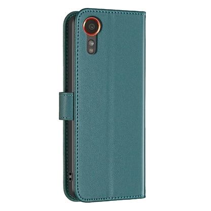 BINFEN COLOR BF17 For Samsung Galaxy Xcover 7 Flip Leather Case Wallet Phone Cover