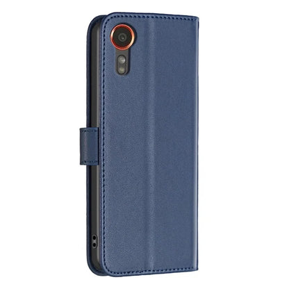 BINFEN COLOR BF17 For Samsung Galaxy Xcover 7 Flip Leather Case Wallet Phone Cover