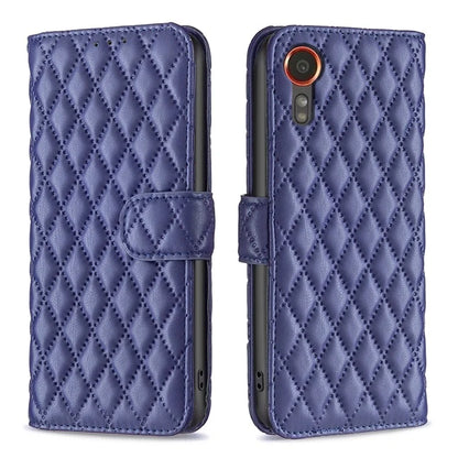 BINFEN COLOR BF Style-14 For Samsung Galaxy Xcover 7 Wallet Case Imprinted Leather Cover