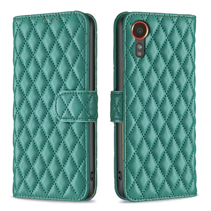 BINFEN COLOR BF Style-14 For Samsung Galaxy Xcover 7 Wallet Case Imprinted Leather Cover