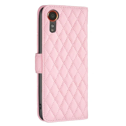 BINFEN COLOR BF Style-14 For Samsung Galaxy Xcover 7 Wallet Case Imprinted Leather Cover