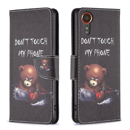 For Samsung Galaxy Xcover 7 Wallet Phone Case Folio PU Leather Pattern Cover