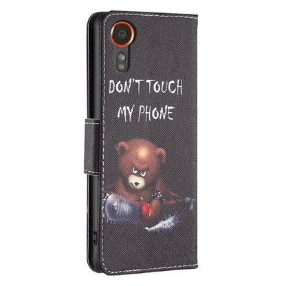 For Samsung Galaxy Xcover 7 Wallet Phone Case Folio PU Leather Pattern Cover