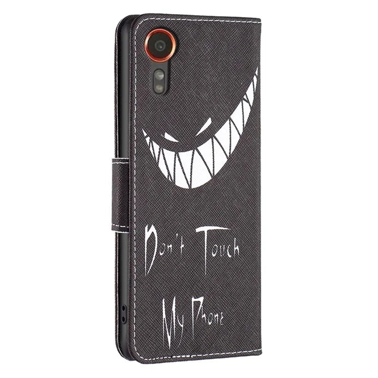 For Samsung Galaxy Xcover 7 Wallet Phone Case Folio PU Leather Pattern Cover