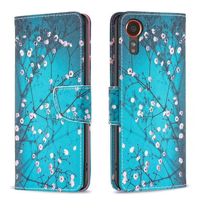 For Samsung Galaxy Xcover 7 Wallet Phone Case Folio PU Leather Pattern Cover