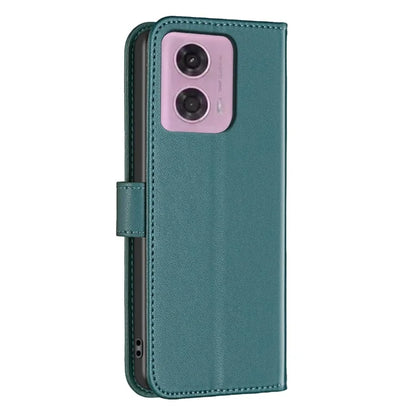 BINFEN COLOR BF17 For Motorola Moto G24 4G / G04 4G Leather Case Drop-proof Phone Cover