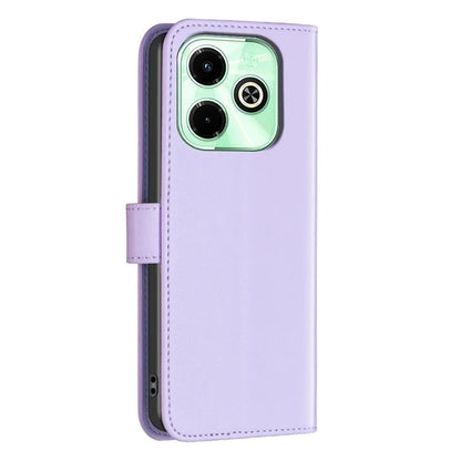 BINFEN COLOR BF17 For Transsion Infinix Hot 40 / Hot 40 Pro Wallet Case PU Leather Cover Stand