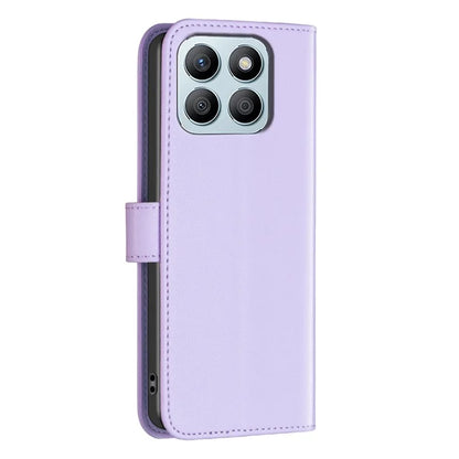 BINFEN COLOR BF17 For Honor X8b 4G Leather Phone Case Cover with Wallet Stand