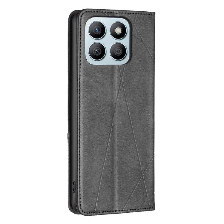 For Honor X8b 4G Phone Case Imprinted PU Leather Cover with Card Slots
