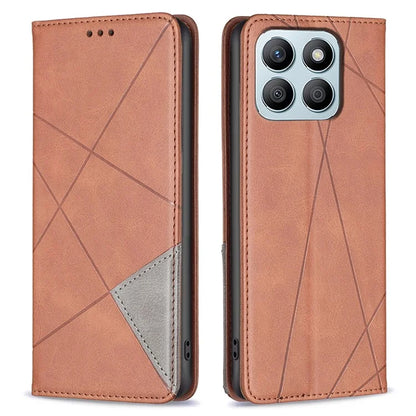 For Honor X8b 4G Phone Case Imprinted PU Leather Cover with Card Slots