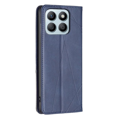 For Honor X8b 4G Phone Case Imprinted PU Leather Cover with Card Slots