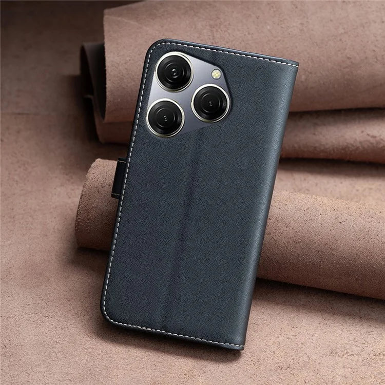 BINFEN COLOR BF17 For Transsion Tecno Spark 20 Pro PU Leather Case Phone Wallet Cover