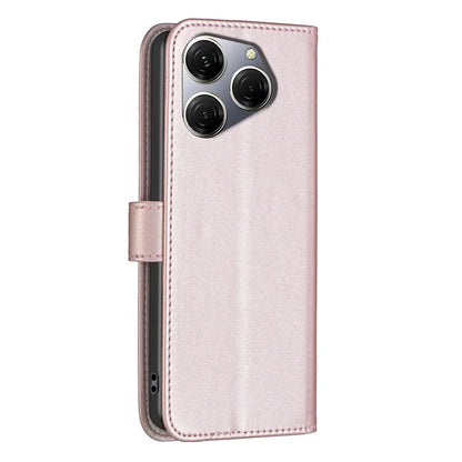 BINFEN COLOR BF17 For Transsion Tecno Spark 20 Pro PU Leather Case Phone Wallet Cover