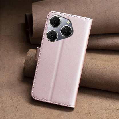 BINFEN COLOR BF17 For Transsion Tecno Spark 20 Pro PU Leather Case Phone Wallet Cover