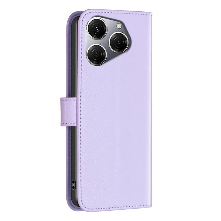 BINFEN COLOR BF17 For Transsion Tecno Spark 20 Pro PU Leather Case Phone Wallet Cover