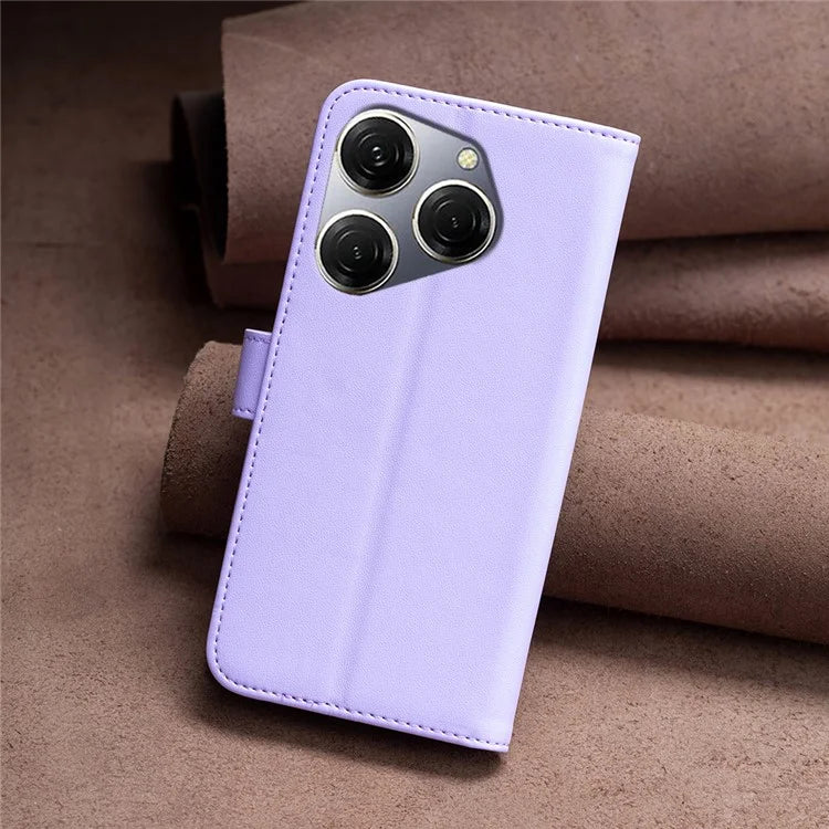 BINFEN COLOR BF17 For Transsion Tecno Spark 20 Pro PU Leather Case Phone Wallet Cover